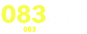 Logotipo oficial 083WIN cassino em alta resolução para o mercado do Brasil.