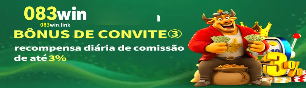 Bônus de datas mensais 083WIN nos dias 8, 18 e 28 com prêmios de até R$ 8.888.